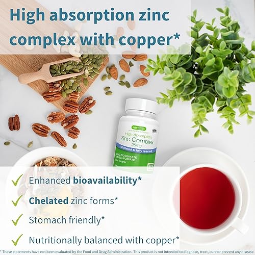 Miniatura 3 de Complejo triple de magnesio 180 tabletas + paquete vegano complejo de zinc, magnesio quelado de alta absorción + 25 mg de picolinato de zinc quelado