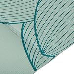 Gaiam Tapis de yoga - Fitness voyage pliant & Tapis d'exercice - Tapis de Yoga pliable pour tous les types de Yoga, Pilates & Entraînement au sol (68"L x 24"W x 2mm Épaisseur)