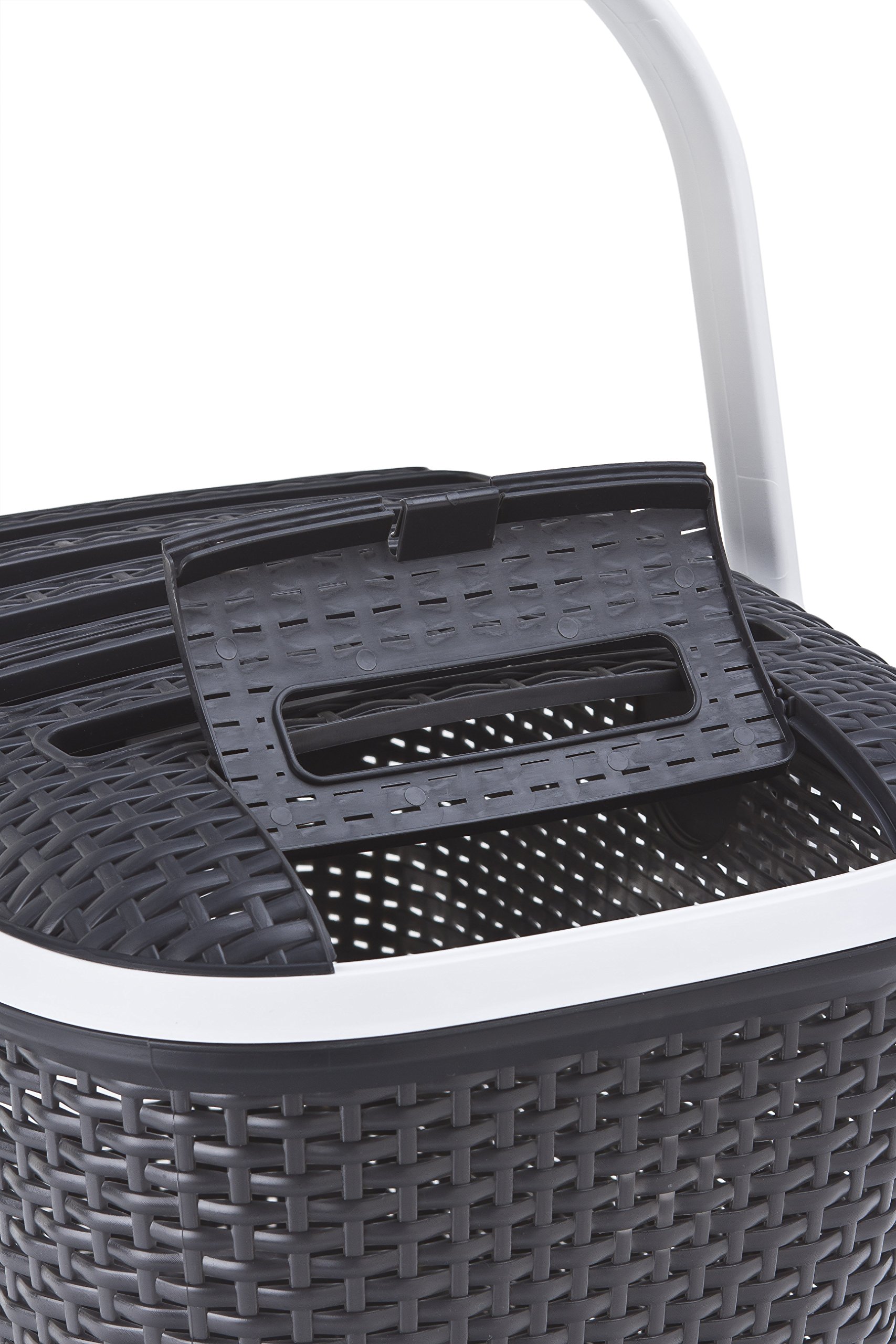 CURVER | Maison de Toilette pour Chat 51,5x38,5x40 cm Anthracite
