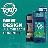 Vista 2 de Tom's of Maine Long-Lasting Aluminum-Free Natural Deodorant for Men, North Woods, 2.8 oz. (Packaging May Vary)