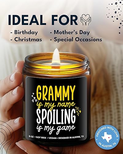 Miniatura 152 de Vela de Abuela, regalos para la mejor abuela de nietos en español, regalos para abuelo en español, regalos pensados de nieta o nieto, cumpleaños