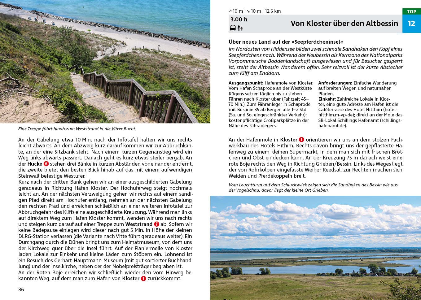 Rügen: mit Hiddensee und Fischland-Darß-Zingst. 50 Touren mit GPS-Tracks