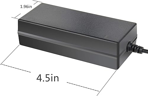 Miniatura 7 de EVAPLUS Adaptador de corriente de 42V 2A con conector mini de 3 clavijas de 0.315 in, reemplazo universal para adaptador de fuente de alimentación