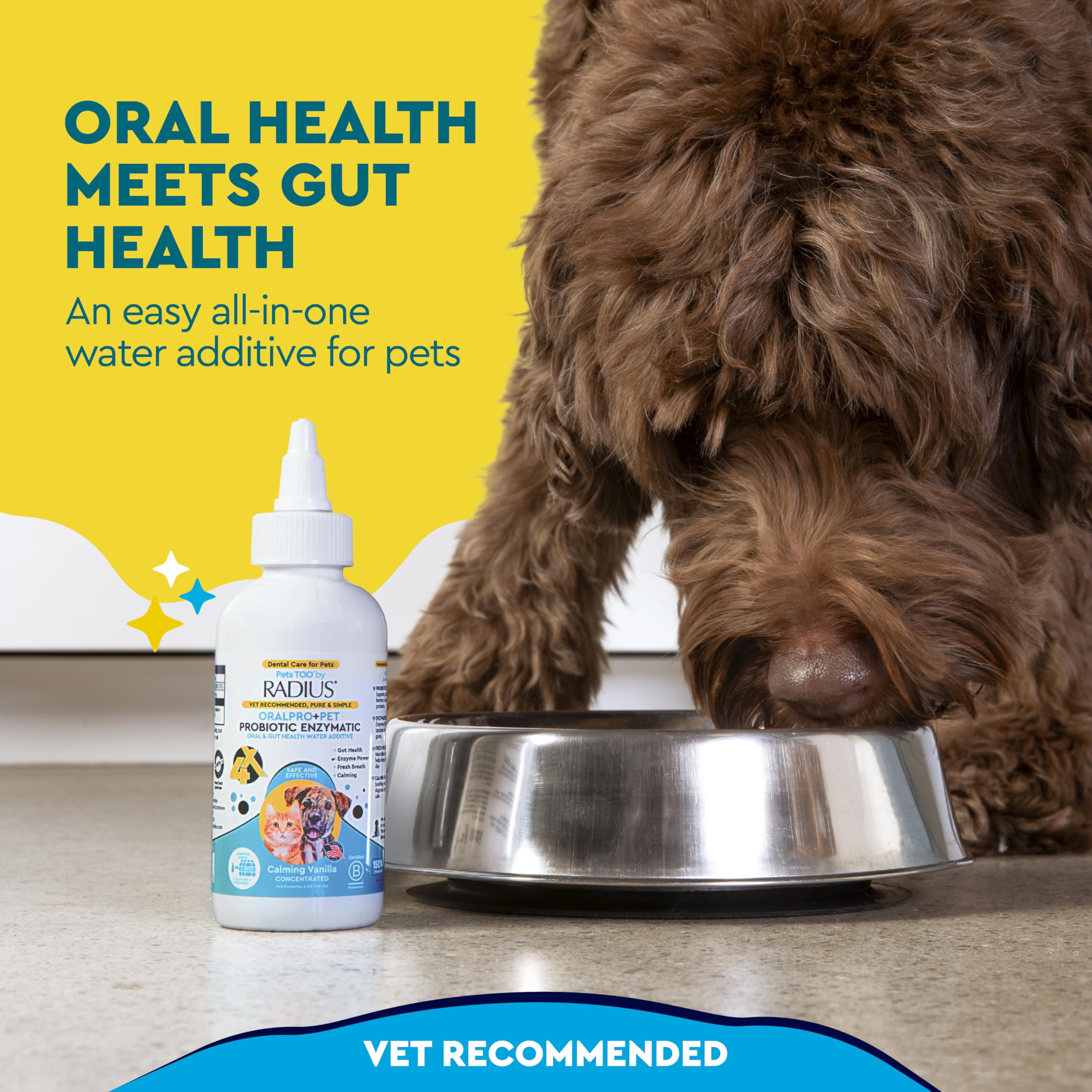 RADIUS OralPro+ Pet Probiotic Dental Water Additive (Enzymatic) - image 4