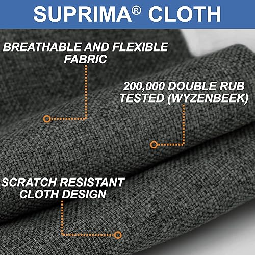 Miniatura 5 de RecPro Cabina de dinette enrollable de montaje en pared RV de 38 pulgadas con patas ajustables (fósil)