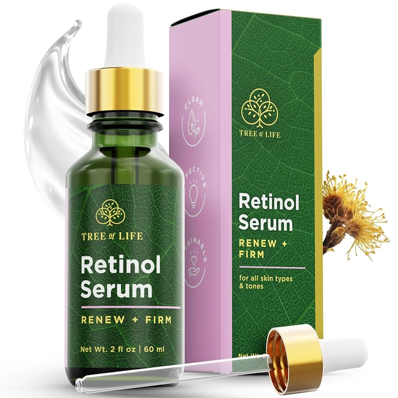 Sérum facial com retinol Tree of Life, 60 mL