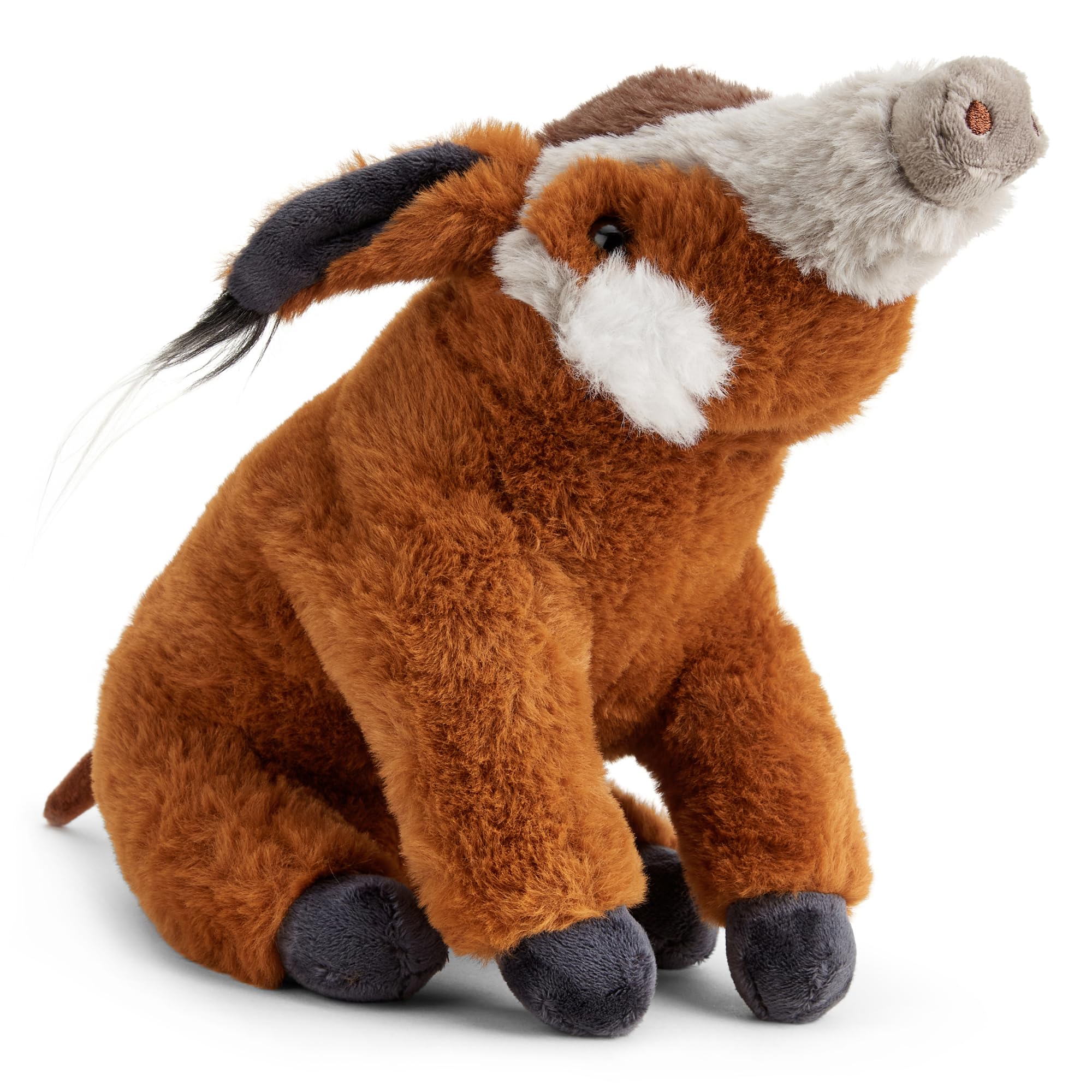 Zappi Co River the Red River Hog Plush Toy (22cm) Bush Pig - Soft, Cuddly, 100% Recycled - Colourful Forest Companion