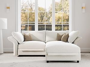 Loveseats That Prove Small Sofas Don't Have to Be Boring Oversized Modular Loveseat Sectional with Storage