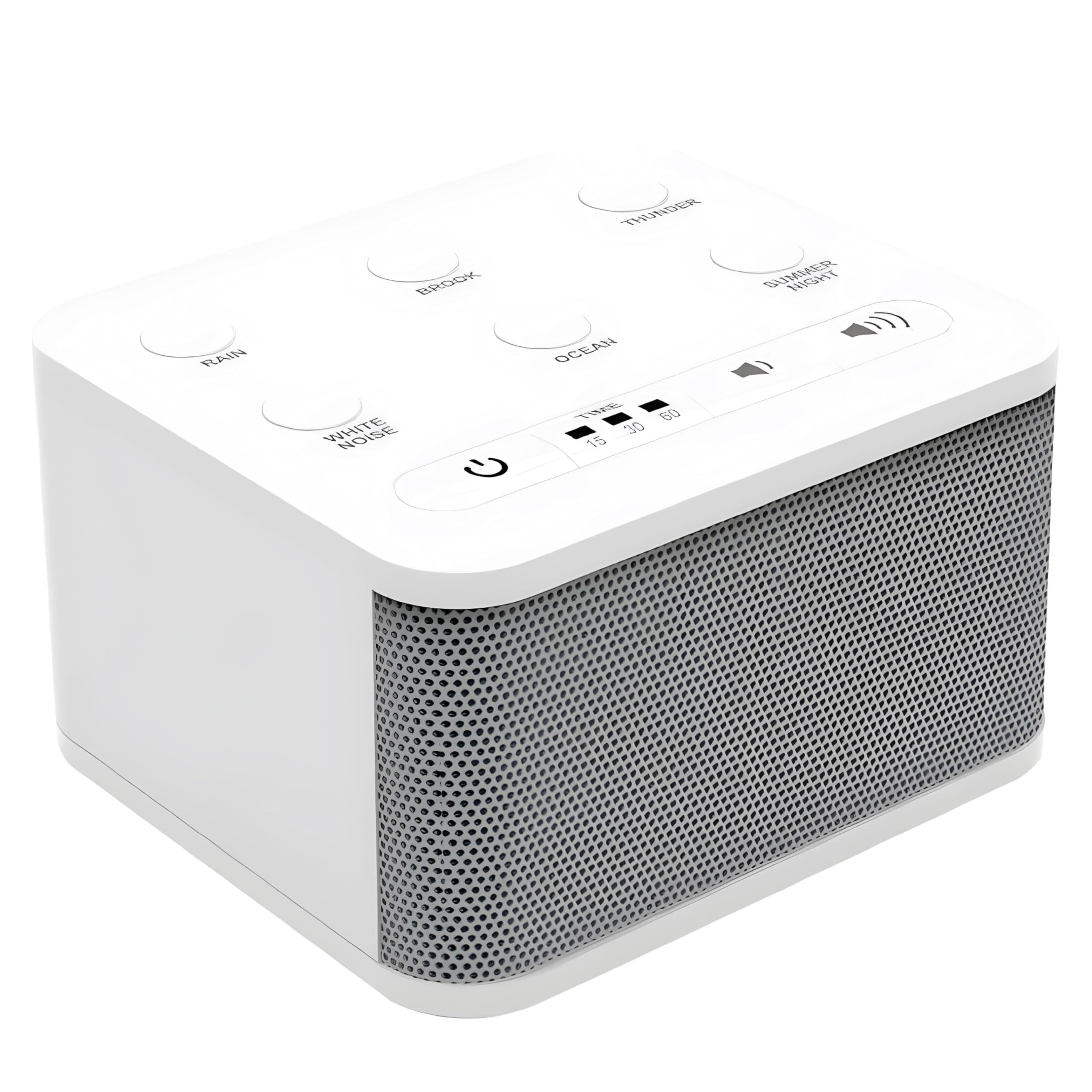 Big Red Rooster Sleep Sound Machine - White Noise Device for Kids and Babies with Rain and Nature Sounds - Portable Noise Cancellation for Nap Time, Bedroom, Nursery, or Office - 4x4x3 in