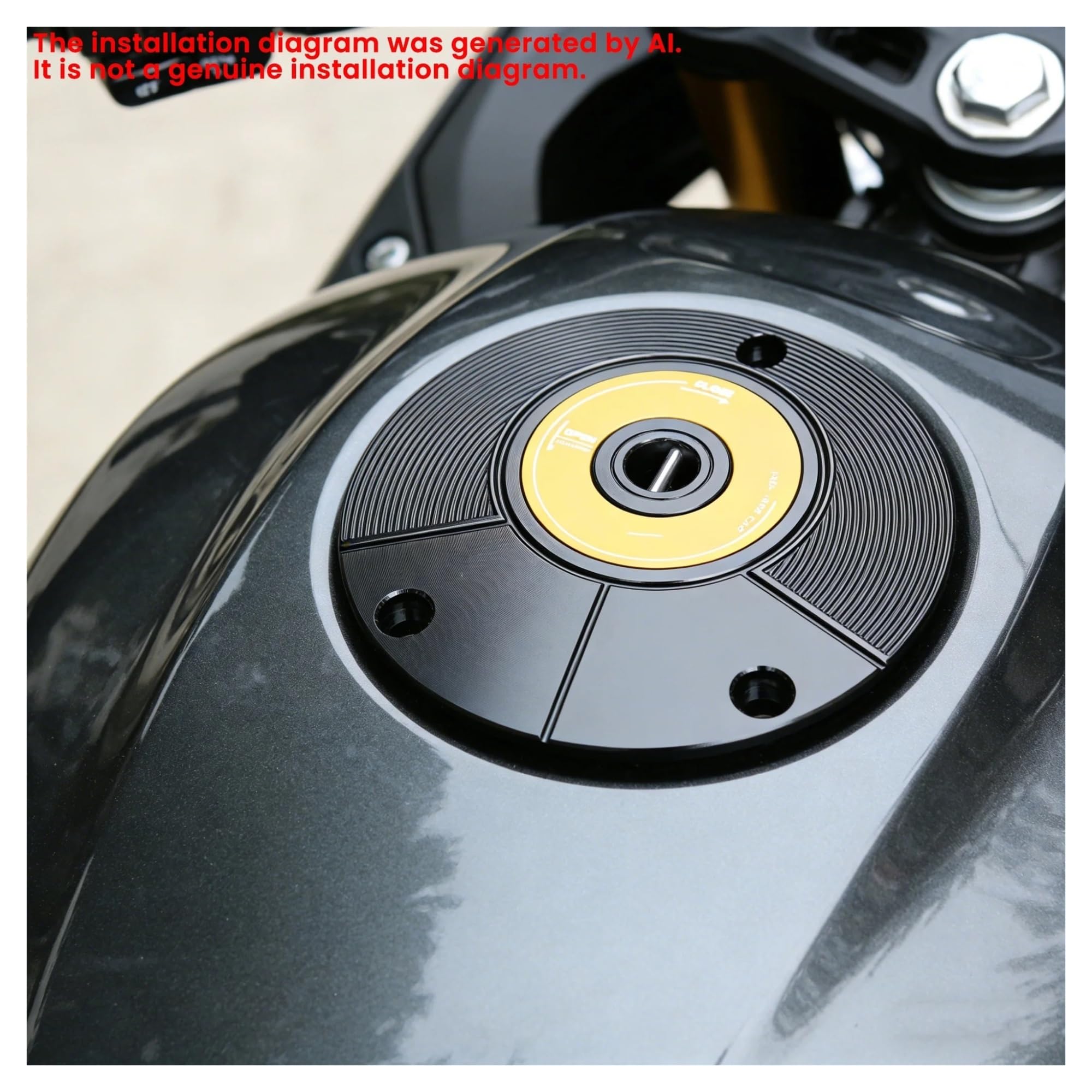 Tappo Serbatoio Tappo Serbatoio Carburante Per YAM&AHA MT-03 MT-07 MT-09