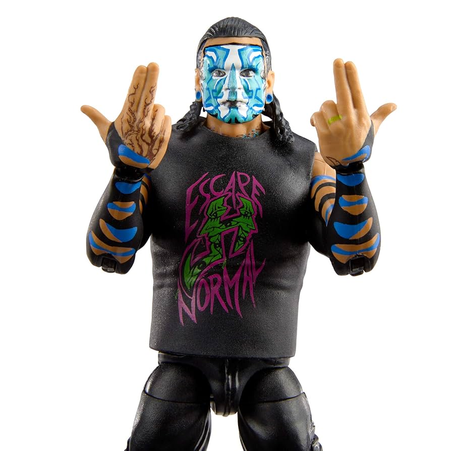 WWE Jeff Hardy Elite Collection Action Figure, 6-in Posable