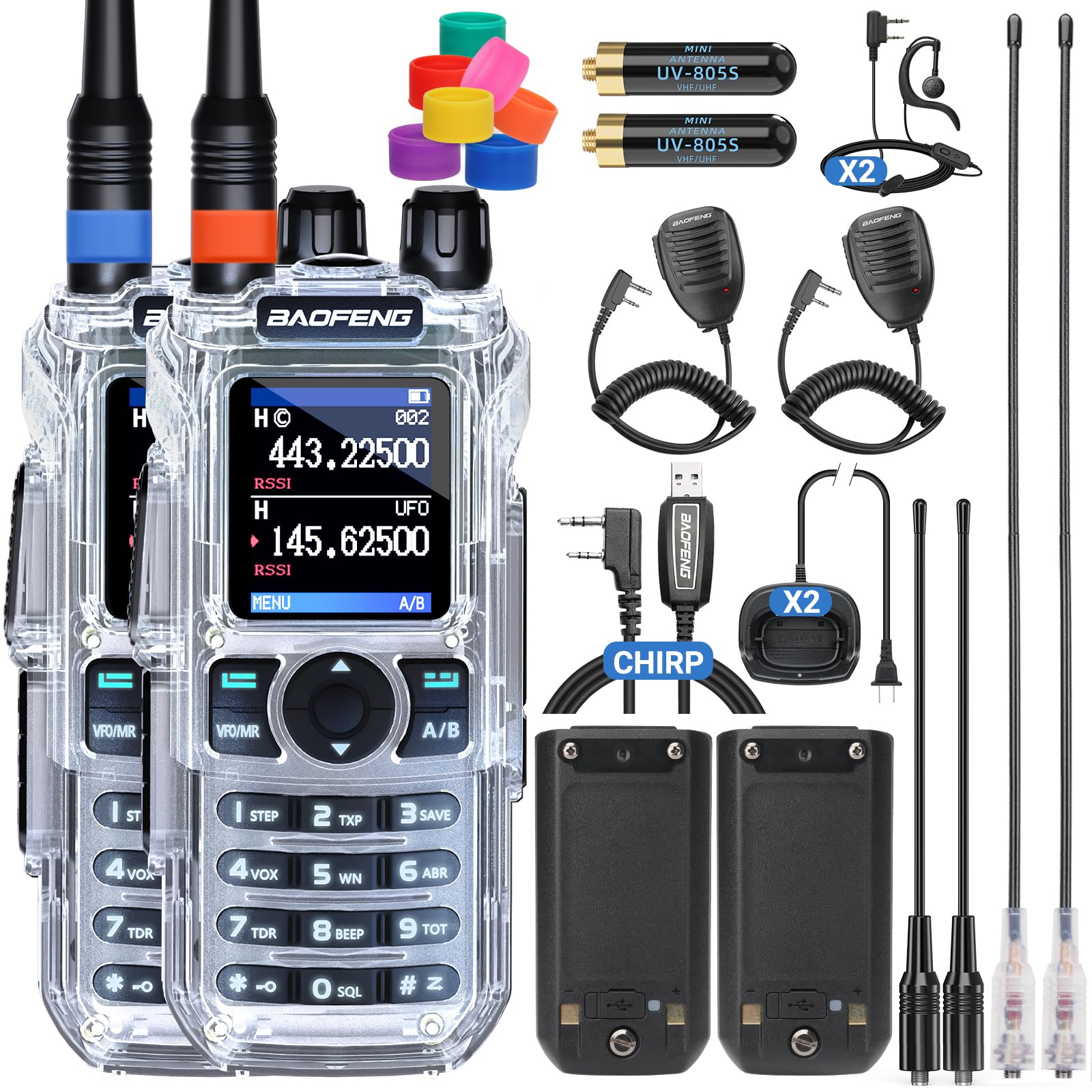 Baofeng Radio Ham Radio UV-21R Ham Radio Handheld