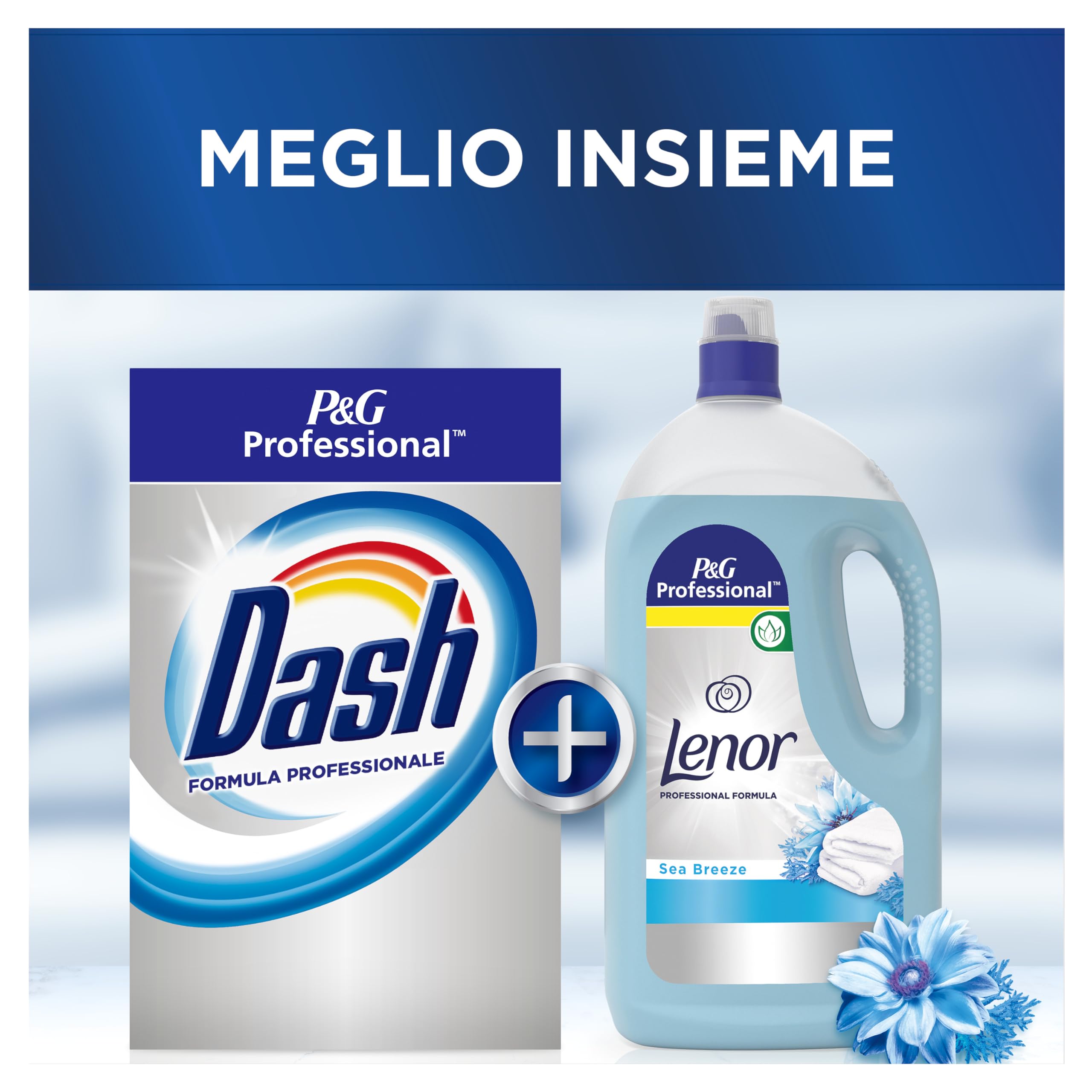 Dash Professional Detersivo In Polvere Per Bucato Classico 120 Lavaggi, 6kg, Eccezionale Rimozione Delle Macchie Dal Primo Lavaggio