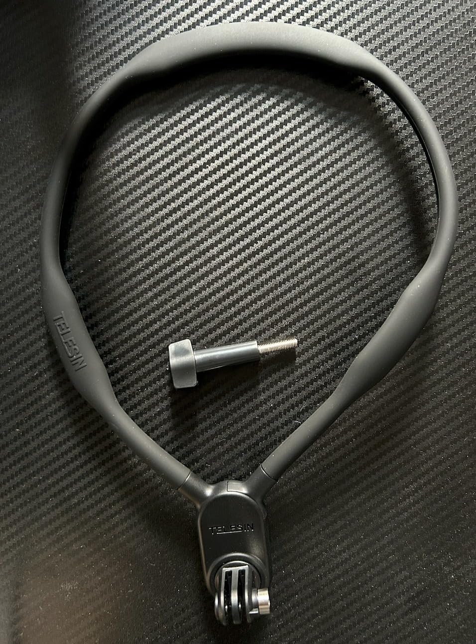 Supporto Per Collo TELESIN SE 2.0 Per Action Cam - Rotazione 90°, Cinghia Toracica | Per GoPro, DJI, Insta360 - Foto 3