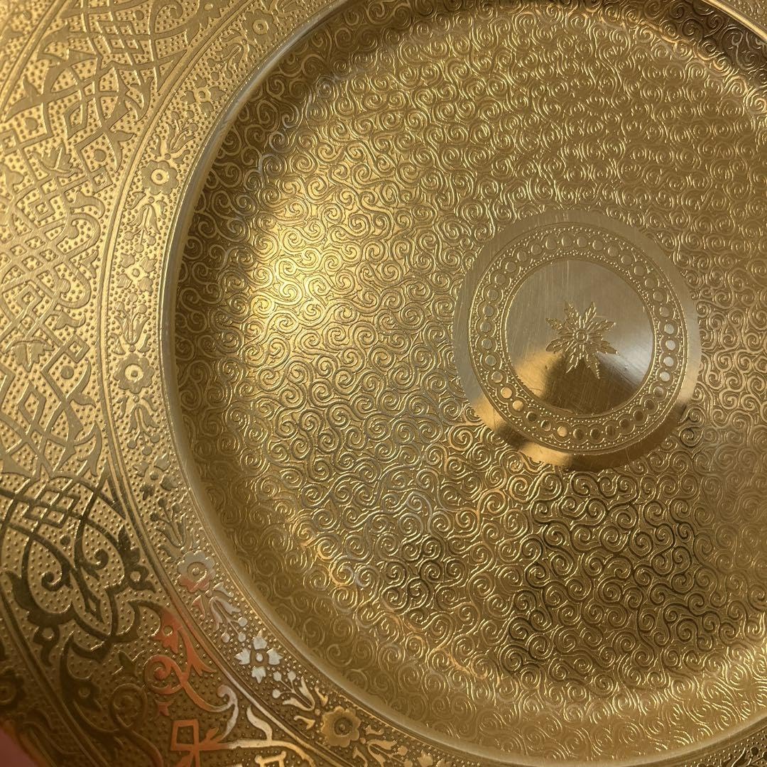 ミントン シャングリラ アシッドゴールド ディナープレート 27cm