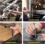 42 in 1 Magnetic Screwdriver Set T Handle Ratchet Screwdriver Set with Case | 42 in 1 Magnetic Ratchet Screwdriver Set Multitool Set With Case Repair Kit For Computer, Eyeglass, Bicycles, Watch and DIY