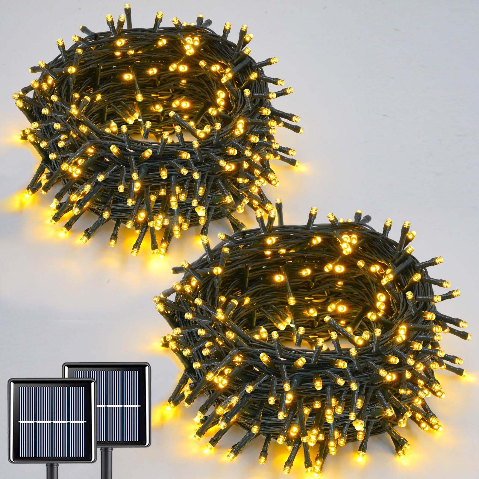 QITONG Solar String Lights