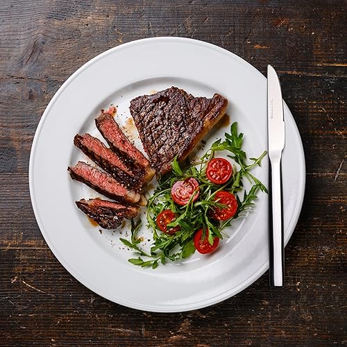 Miniatura 5 de Begale Cuchillo de carne de acero inoxidable/cuchillo de cena, juego de 8