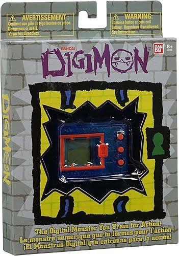 Miniatura 5 de Bandai - Digimon, monstruo mascota virtual, Digivice, azul translúcido