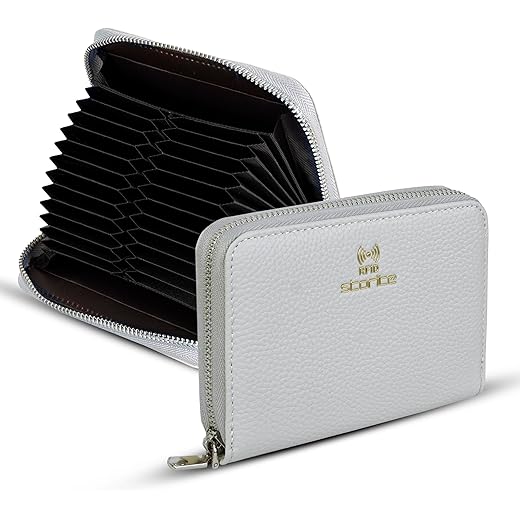 24 Slot RFID Card Holder Wallet 7 cm