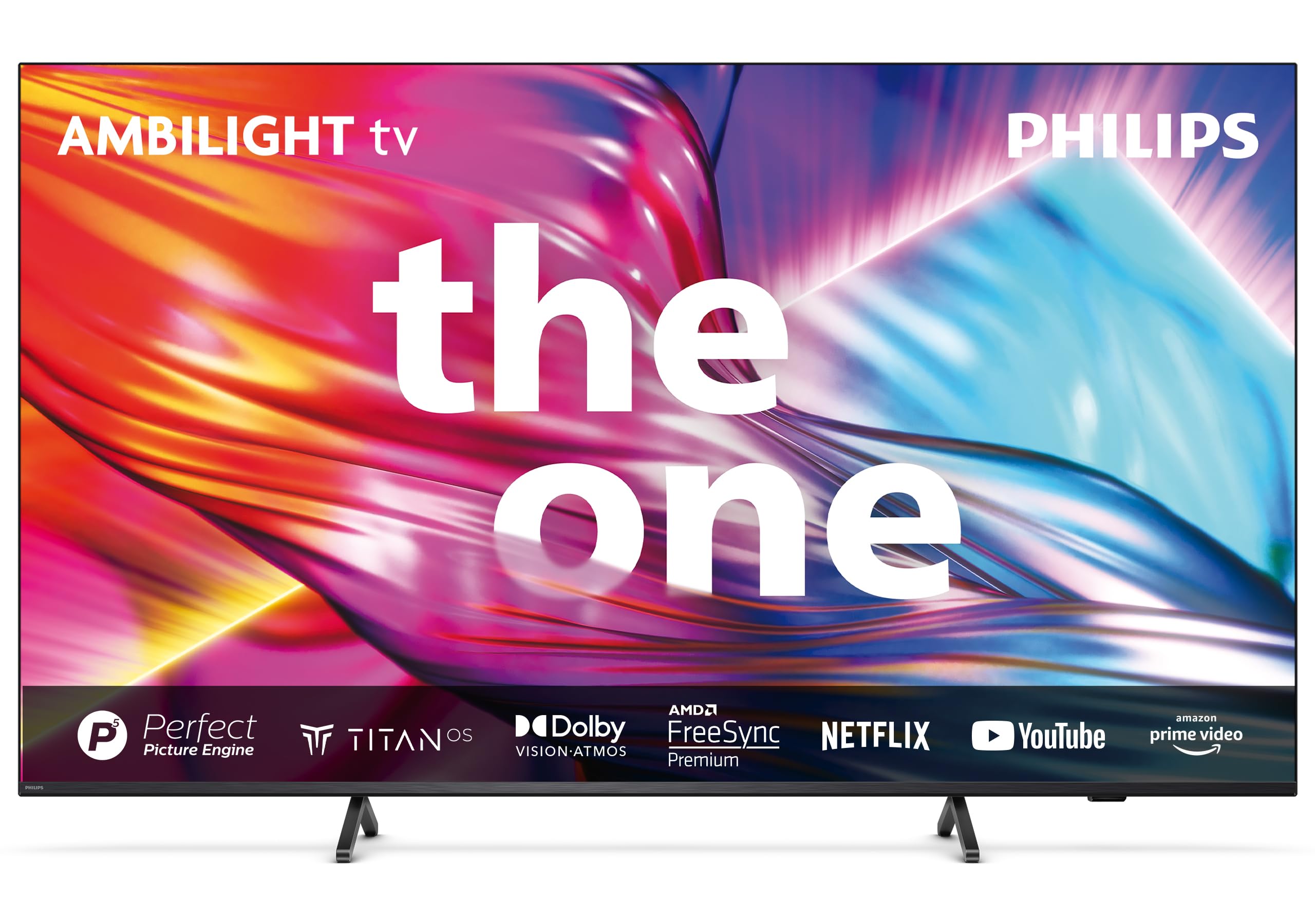 Philips Ambilight 75PUS8919 Smart TV 4K LED - Pantalla de 75 pulgadas con plataforma Titan OS Pixel Precise Ultra HD y sonido Dolby Atmos, funciona con Alexa y con el asistente Google - Gris Antracita