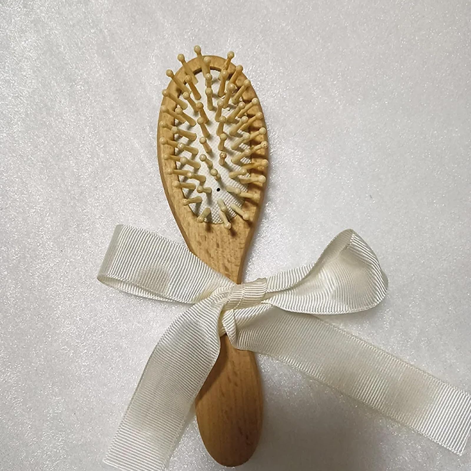 Spazzola Per Neonato Personalizzata, Regalo Di Nascita, Nome Inciso Con Legno