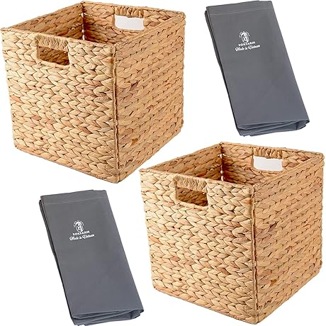 IKEA Branas Wicker Storage Baskets