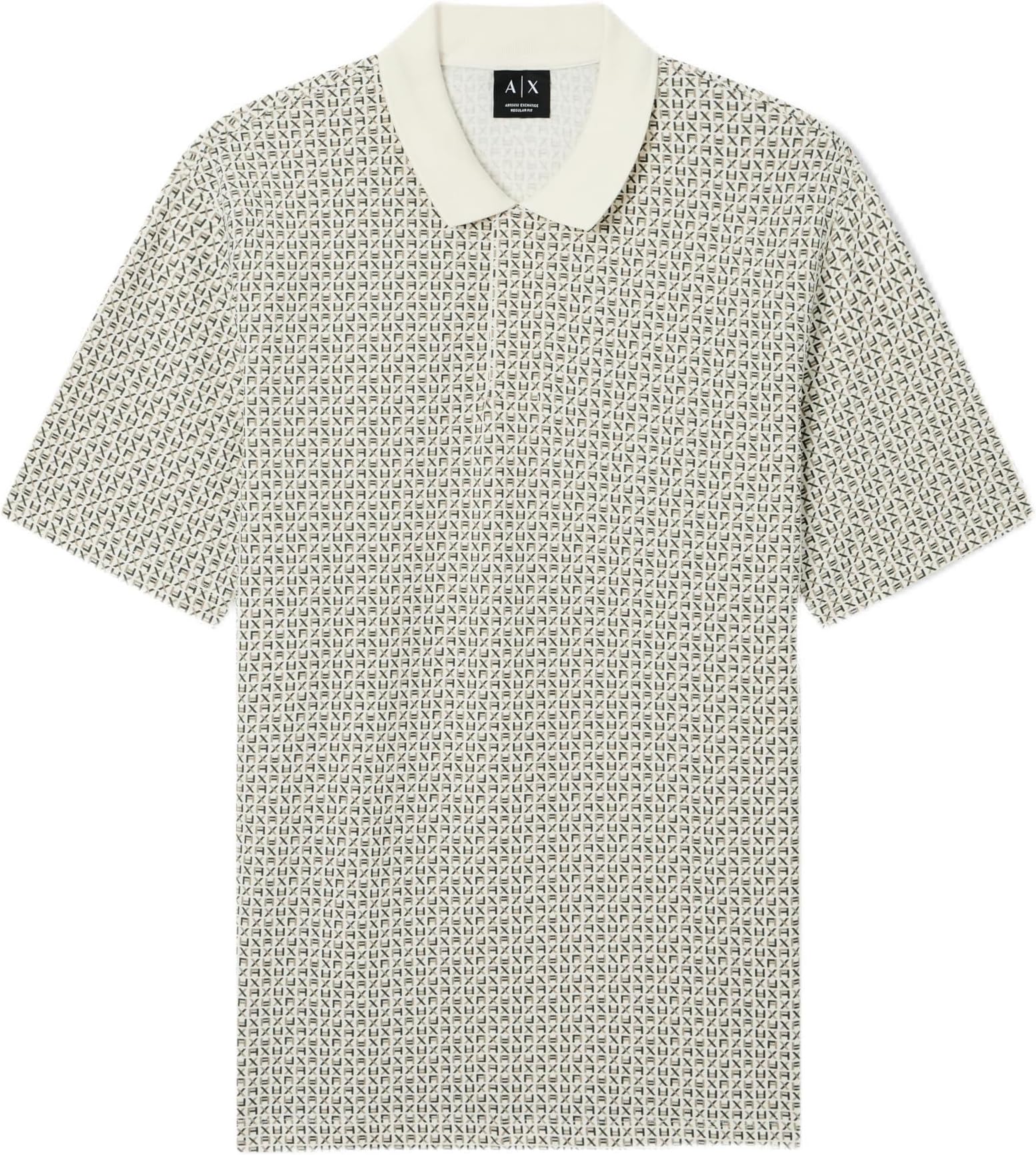 Men's Micro All Over Printed Pique Polo