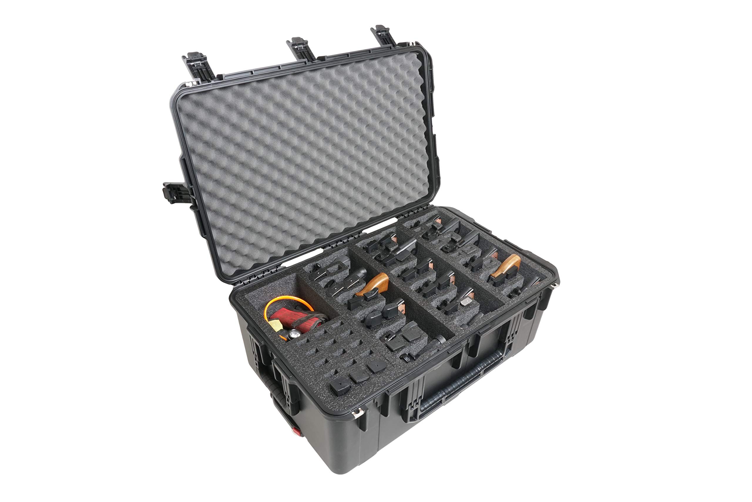 Photo 1 of Case Club 18 Pistol & Accessory Pre-Cut Waterproof Case with Silica Gel to Help Prevent Gun Rust