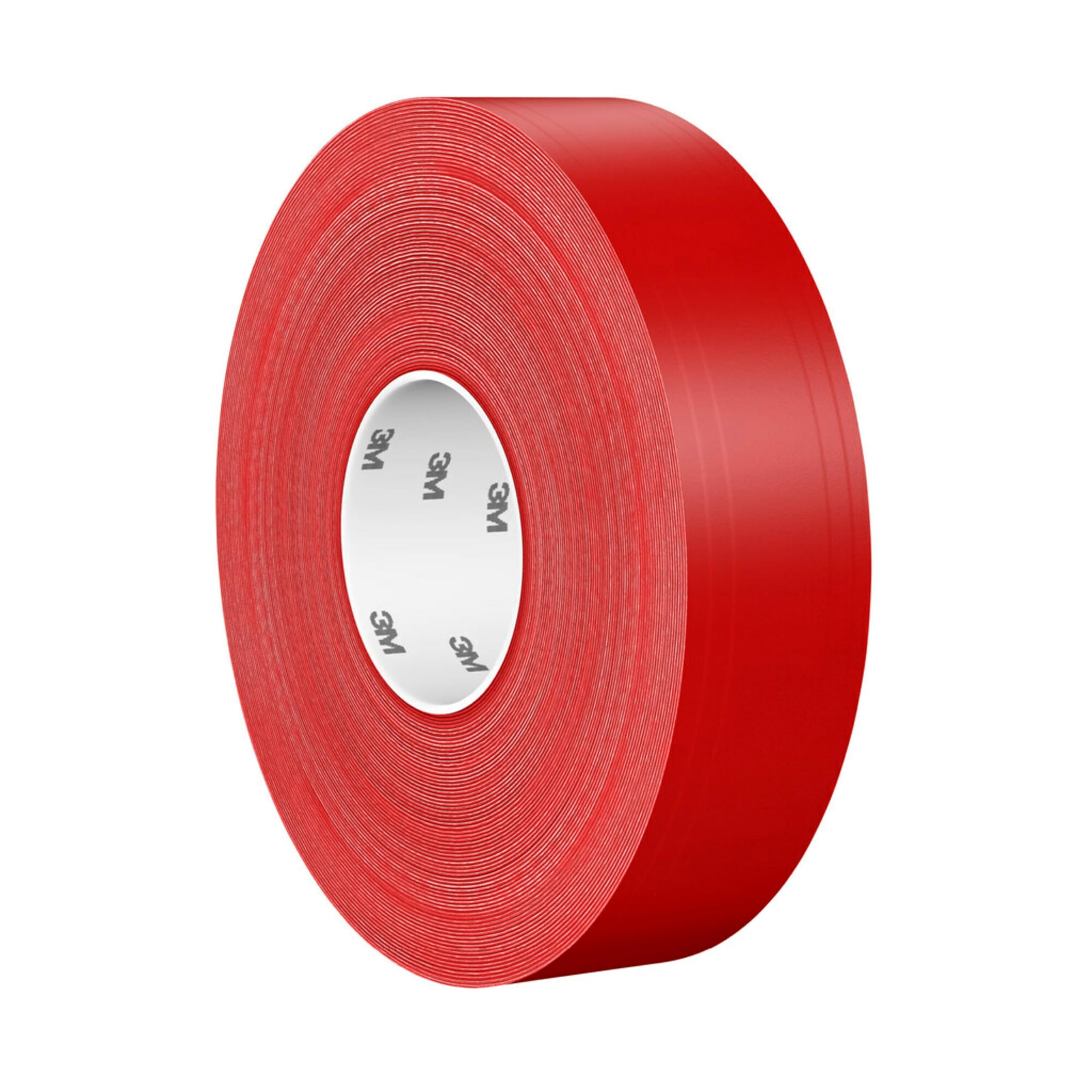 3M Cinta Duradera para Marcar Pisos 971, Rojo, 50.8 mm x 33 m, 0.43 mm, envueltas individualmente y convenientemente empaquetadas
