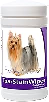Vista 70 de Healthy Breeds Toallitas quitamanchas de lágrimas de perro para husky siberiano – Más de 100 razas – Limpiador facial de ojos – 70 toallitas