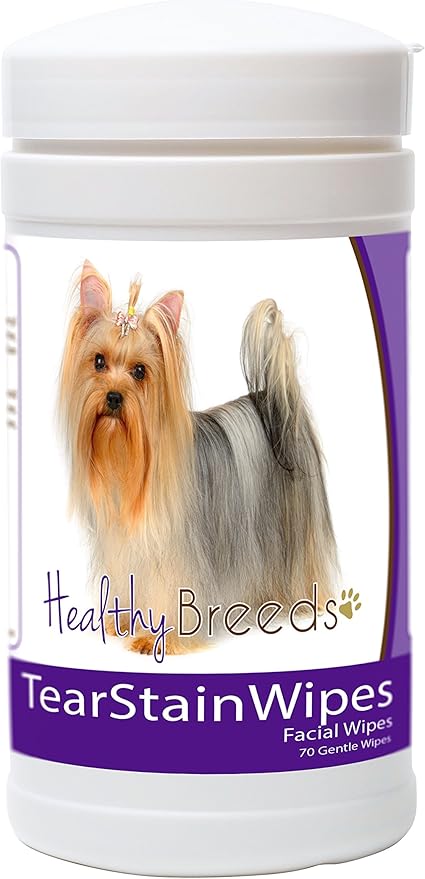 dog brown saliva stains