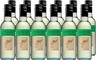 [yellow tail] Pinot Grigio Wine, 18.7 cl (Case of 12)