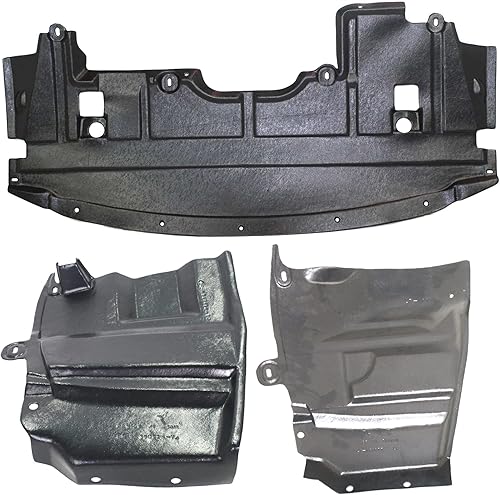 Garage-Pro Juego de 3 protectores contra salpicaduras para motor compatibles con Nissan Altima 2007-2009