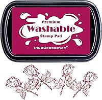 Vista 8 de Almohadilla de tinta lavable, sellos para niños, manualidades para niños, kit de huellas de patas, kit de huellas de bebé, almohadillas para sellos