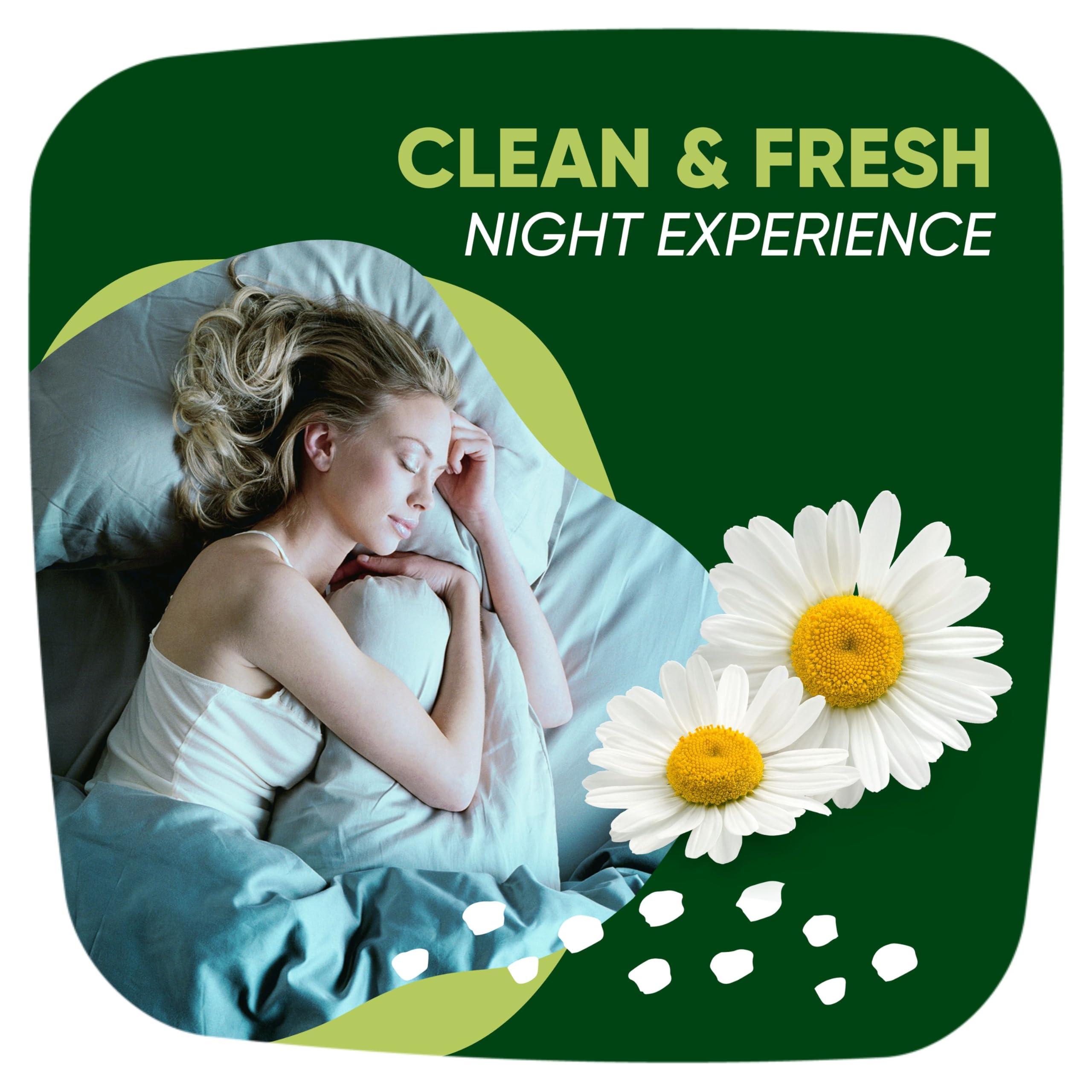 Naturella Ultra Night rozmiar 4, podpaski ze skrzydełkami נ28, uczucie czystości i świeżości, o 43% dłuższe