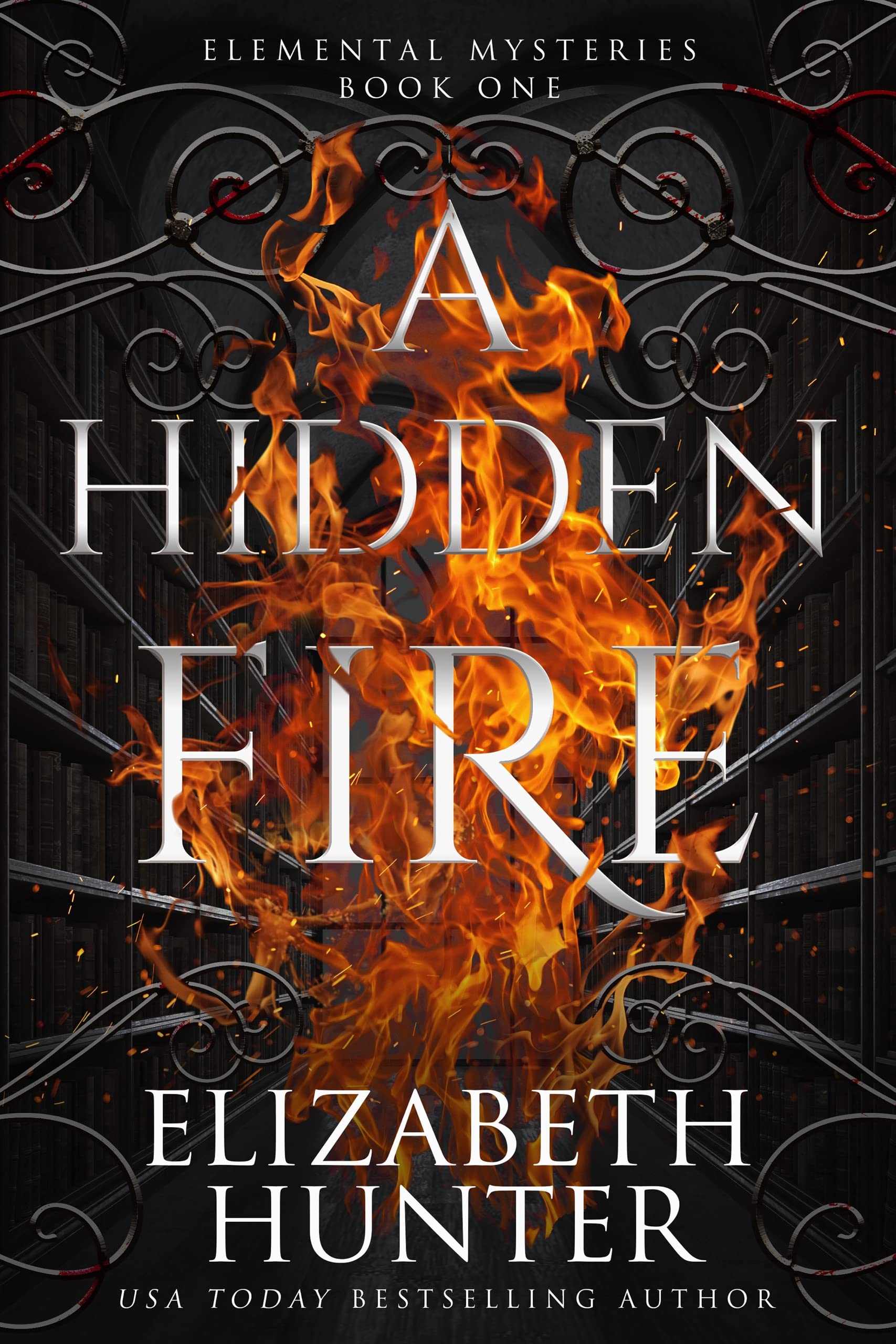 A Hidden Fire: A Paranormal Romance with Elemental Magic (Elemental Mysteries/World Book 1)