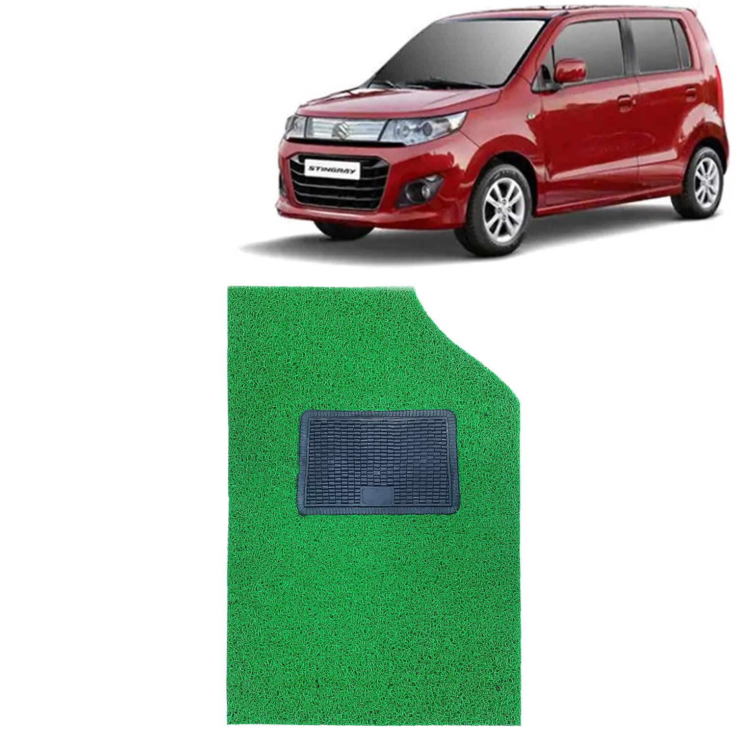 KINGSWAY Noodle Car Mats/Grass Mats for Maruti Suzuki Wagonr Stingray