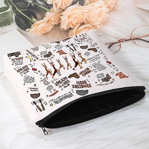 Miniatura 4 de POFULL Regalo inspirado en el teatro musical Newsboy Jack Theatre Bolsa de cosméticos Broadway Regalo musical, Bolsa Newsies