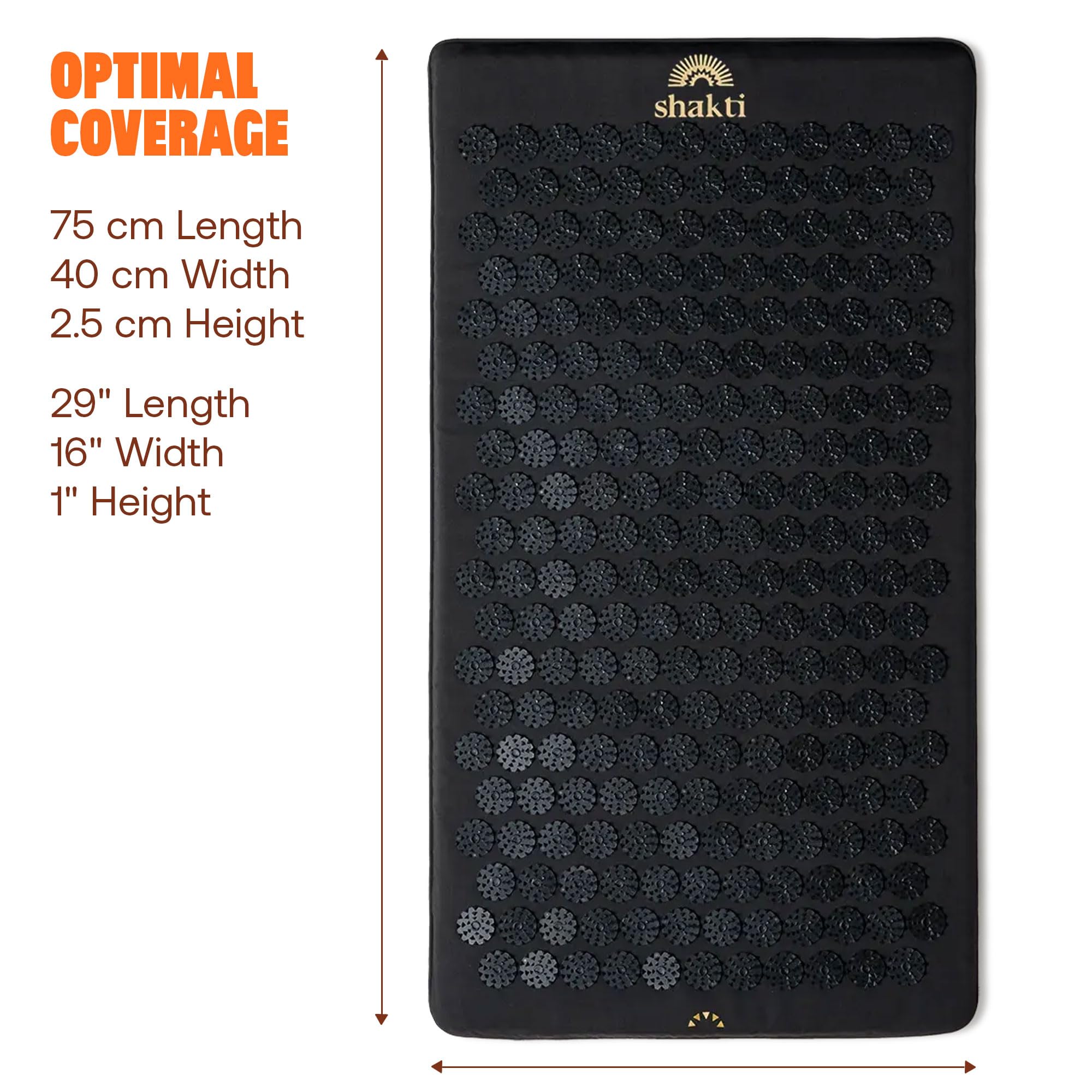 Amazon.com: ShaktiMat Premium Acupressure Mat, Level 2 Intensity