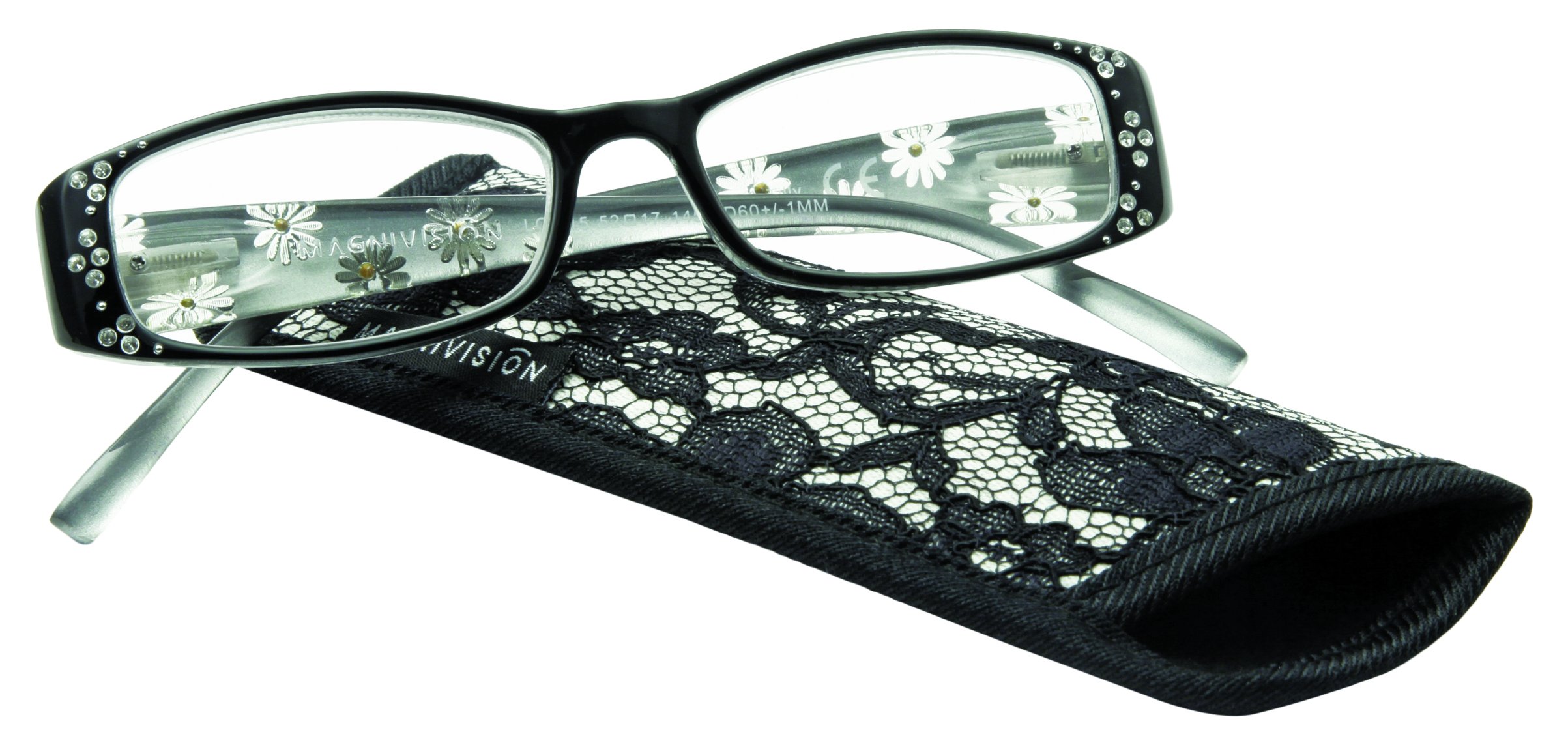 Magnivision Foster Grant Reading Glasses, Tilly, Strength Plus 1.00