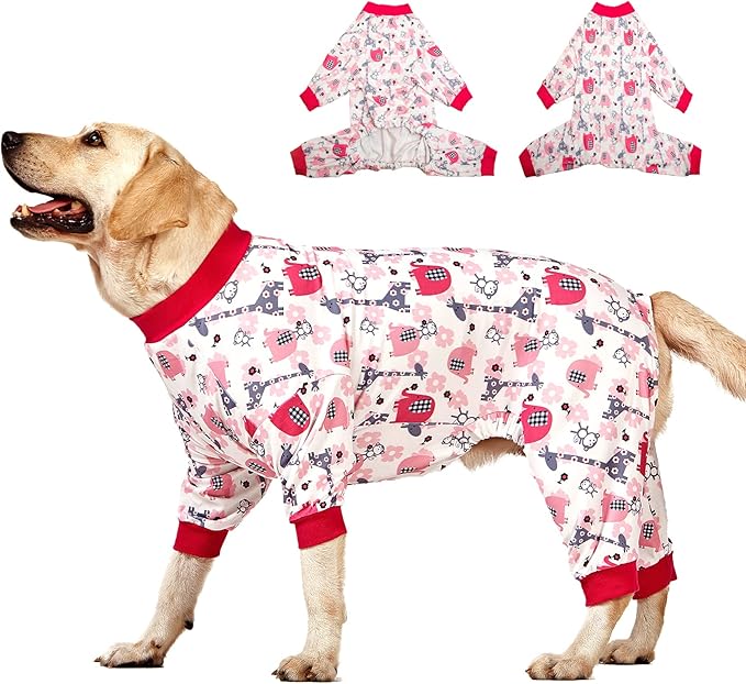 Labrador Dog Onesie for Anxiety Relief & Post-Surgery Recovery