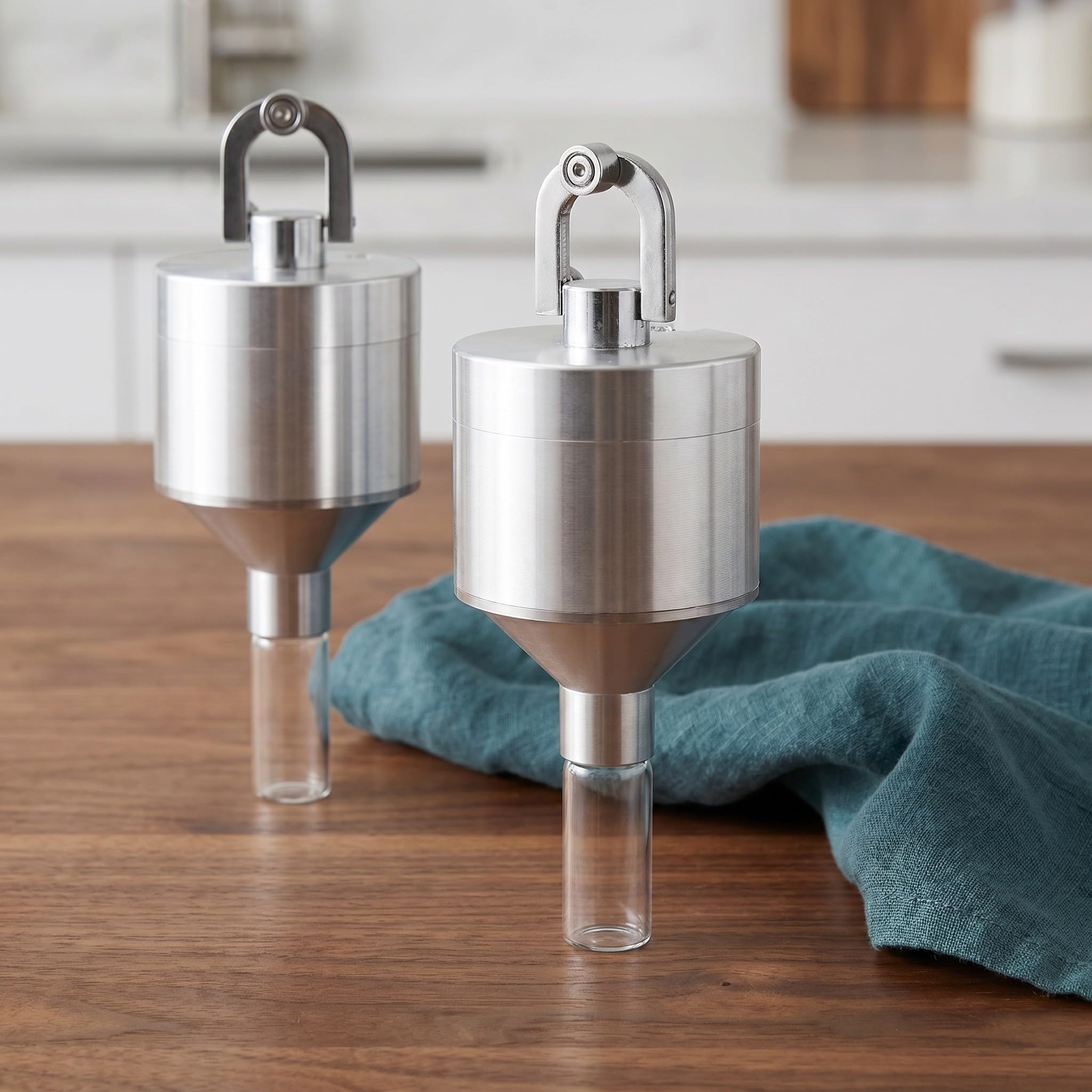 2 Piezas Molinillo Manual de Especias de Cocina Portátil 56mm X