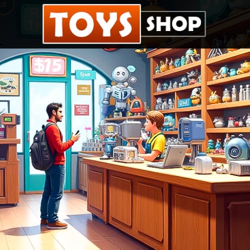 Toy Shop Supermarket Toys Collection Simulator Games 3d