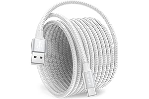 Long Note 10 Charger Cable: 10ft USB A to USB C Cable