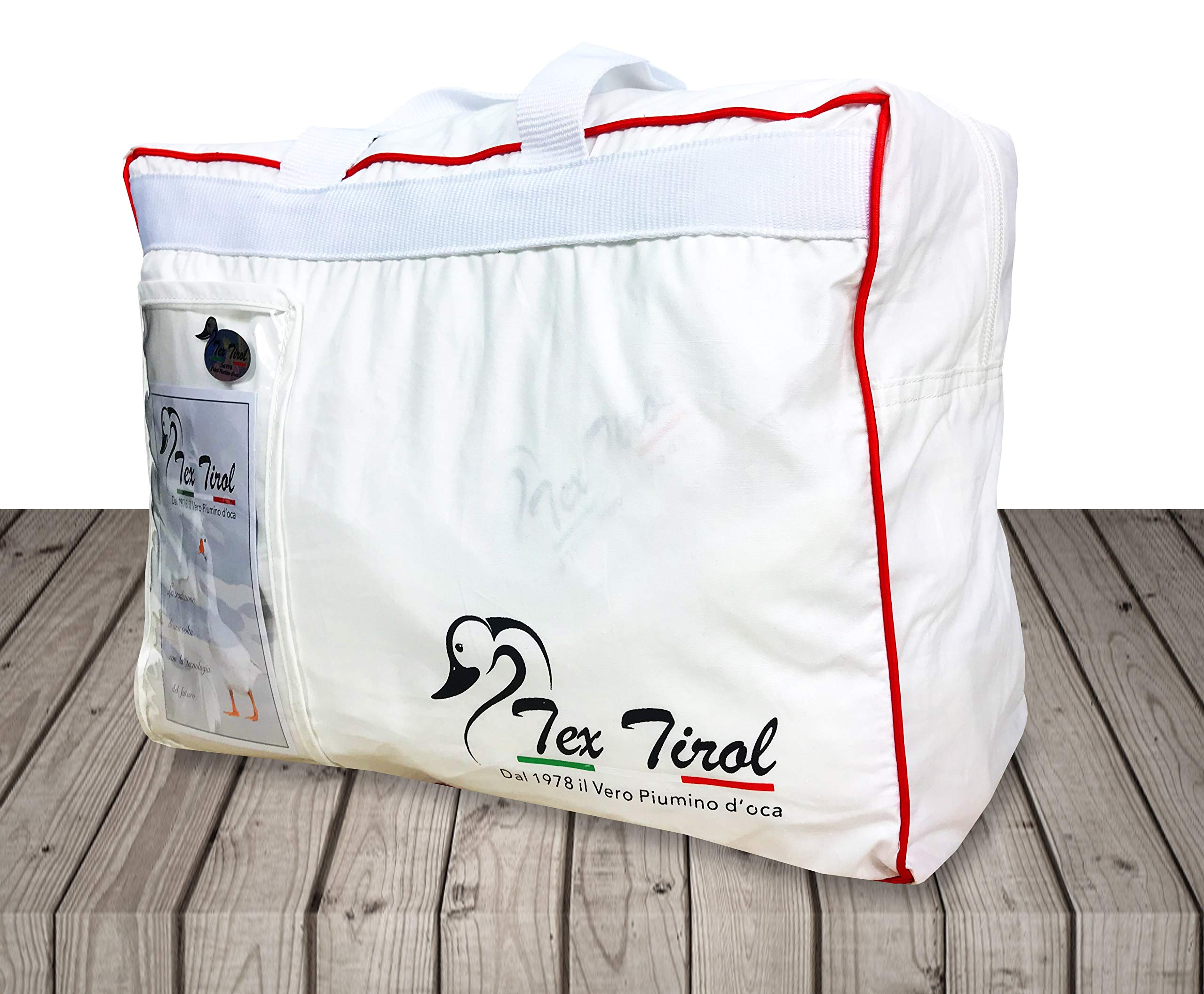 PIUMINO tex tirol © STELLA ALPINA da LETTINO estivo 100% PIUMINO OCA 100 gsm cm. 80 x 120 leggero