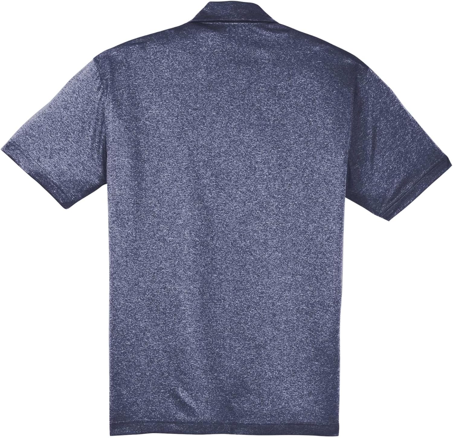 SPORT-TEK Unisex Heather Contender Polo | Short Sleeve Collared Shirt for Men & Women, Casual Fit Top for Work, Tennis & Golf