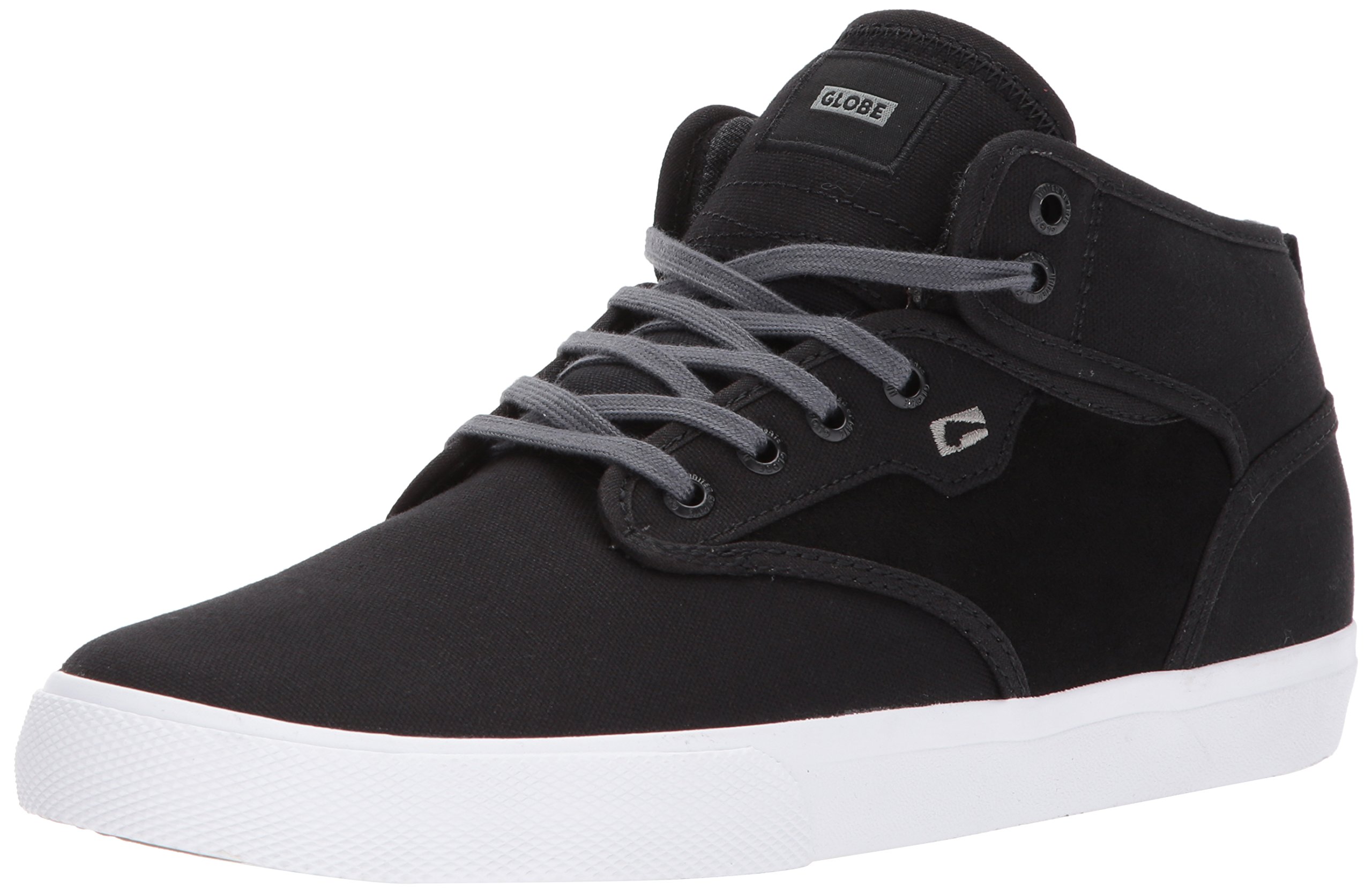 Globe Men's Motley Mid Shoe, Black/Camo, 10.5 M US