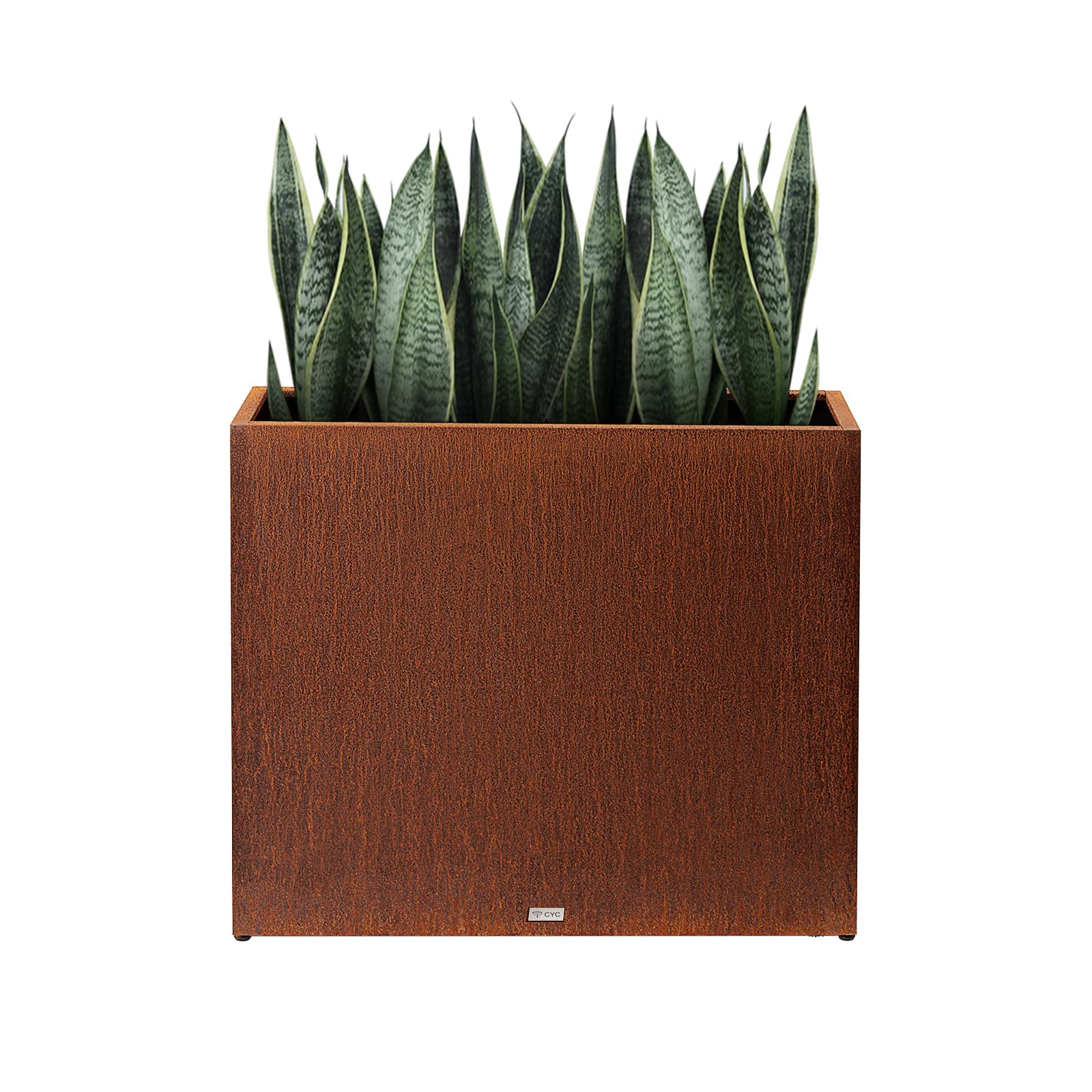 CYC Large Corten Steel Planter Box Outdoor, 30