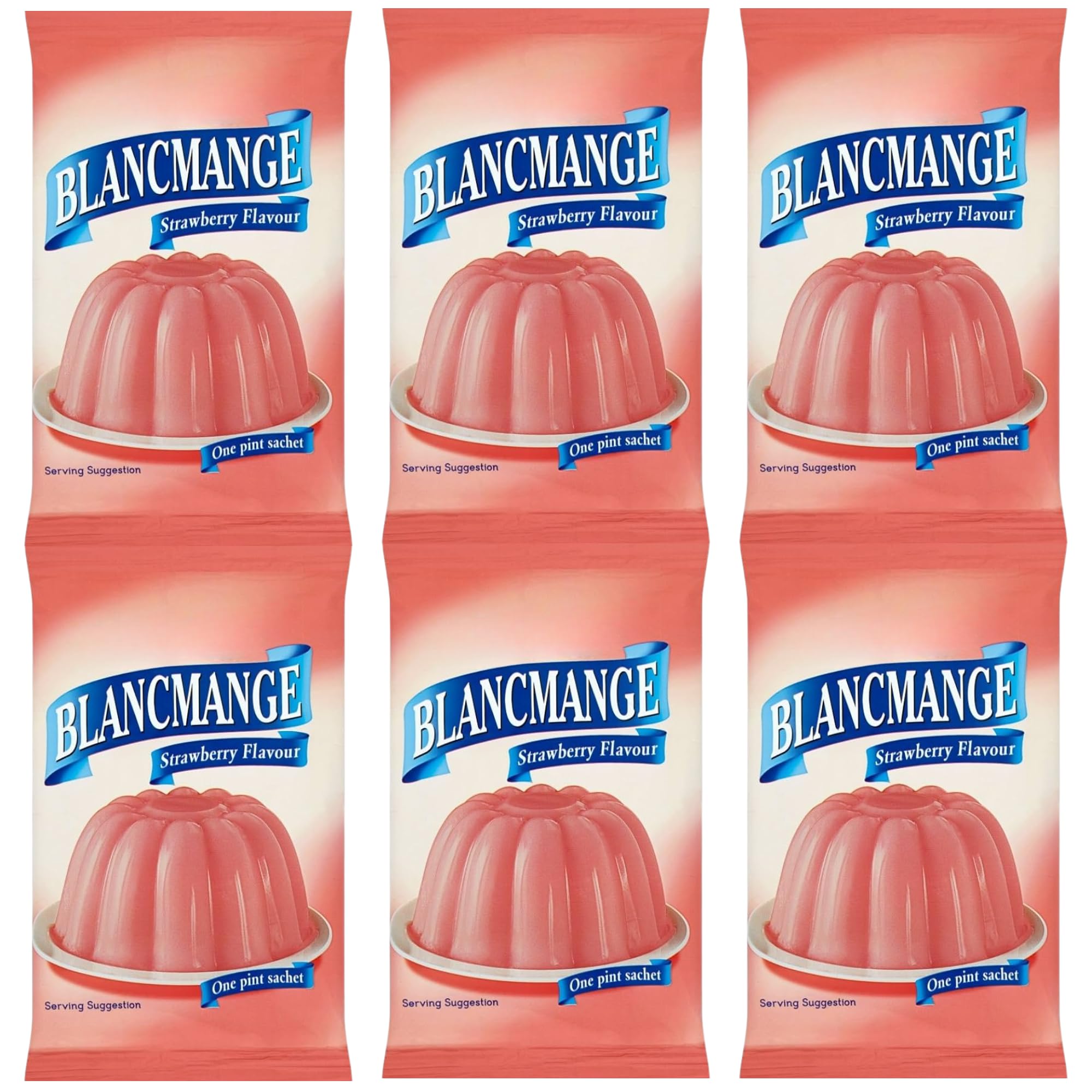 Blancmange Bundle With Pearce Duff's Strawberry Blancmange 35g (6 Pack)